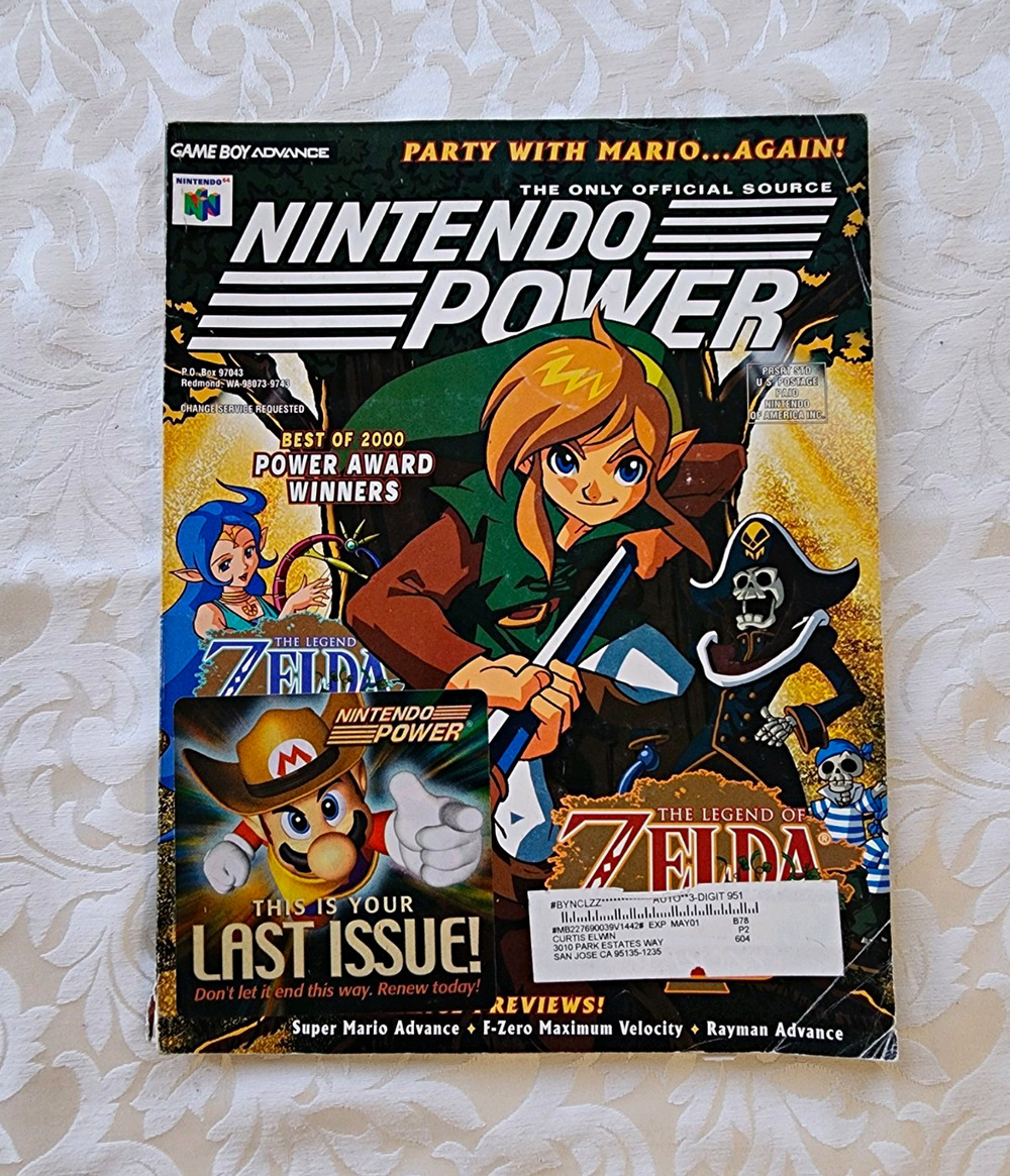 Nintendo Power May 2001 Issue 178 Illustrated Video Games Magazine English